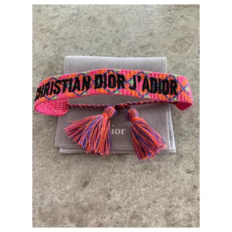 bracelet dior femme tissu|christian dior j'adior bracelet.